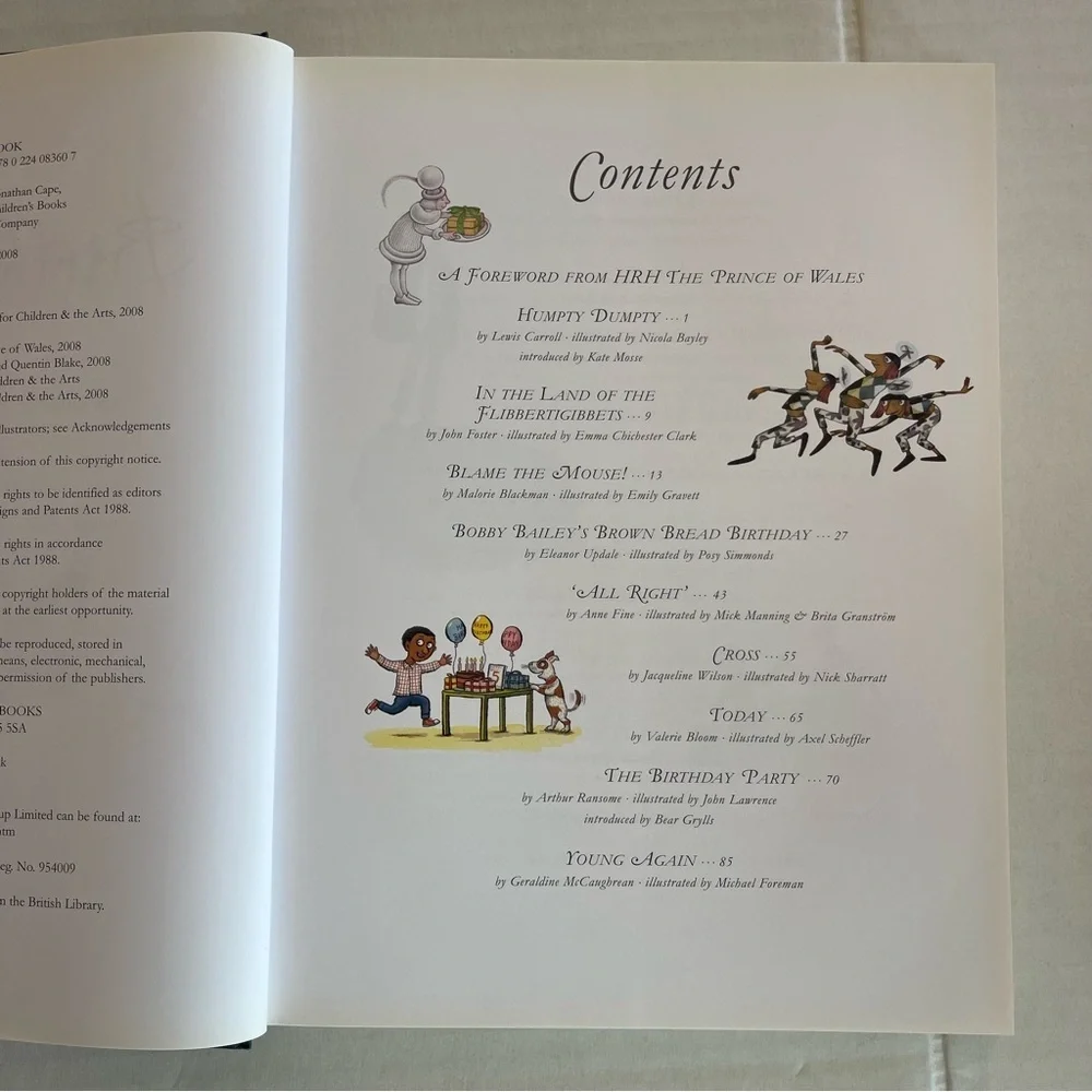 The Birthday Book. An Illustrated Treasury of Stories and Poems